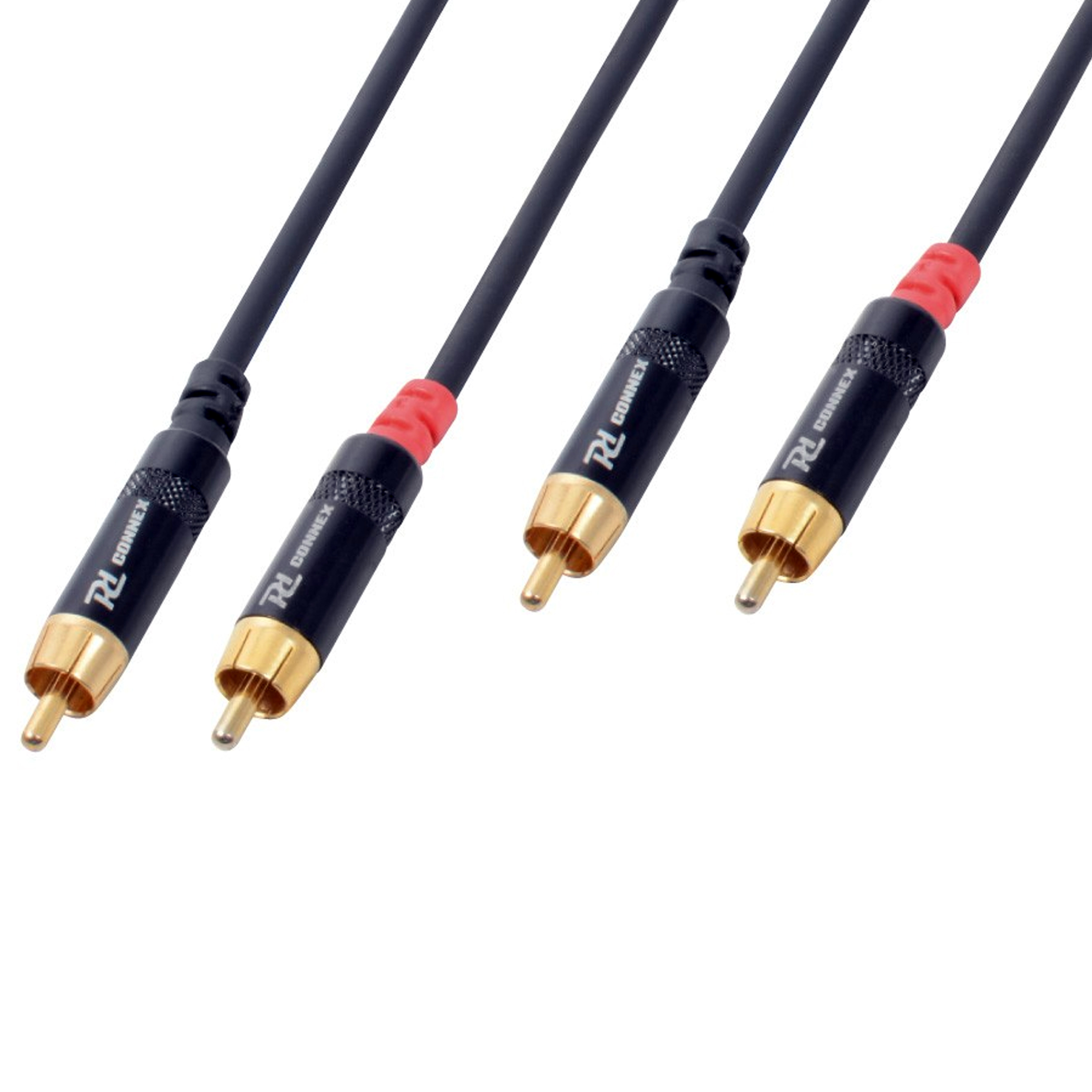 PD Connex Câble Audio Cordon Jack 3,5 Mâle Stéréo/Jack 3,5 Mâle