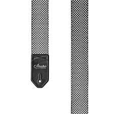 AMUMU Guitar Strap Black White Grid